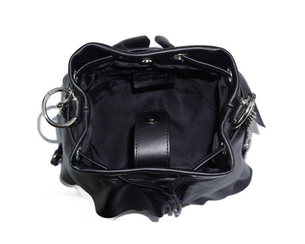 Italian Leather "Ileana" Bucket Bag - Luxury Italian Handbags and Accessories
