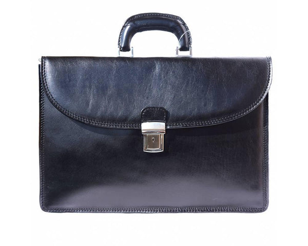 Luxury Italian Leather Briefcase - Luxury Italian Handbags and Accessories