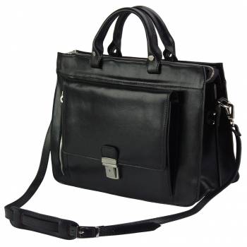 Donato, Women's Italian Leather Briefcase - Luxury Italian Handbags and Accessories