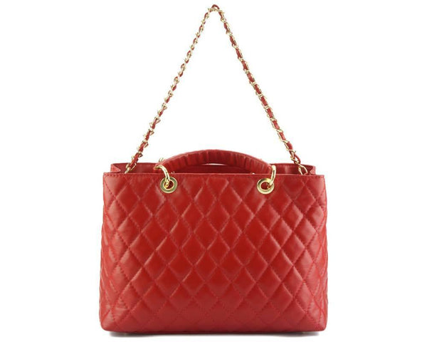 " Severa" Beautiful Italian Leather Handbag - Luxury Italian Handbags and Accessories
