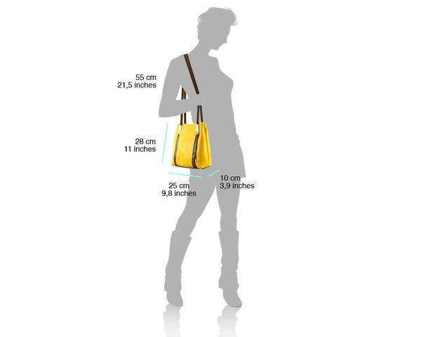 "Lidia" Shoulder Bag - Backpack Italian Leather Bag - Clearance - Luxury Italian Handbags and Accessories
