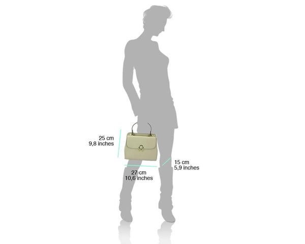 Rosita - Elegant Italian Leather Handbag - Luxury Italian Handbags and Accessories